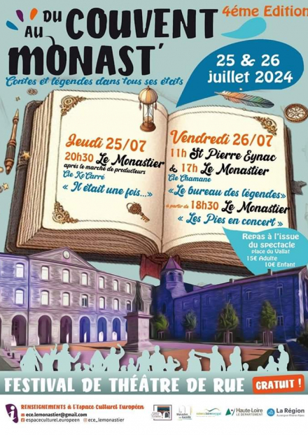 Festival de rue : Du Couvent du Monast'