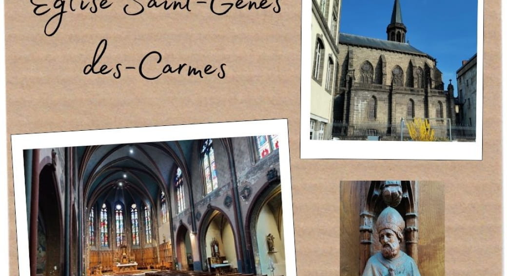 Visite guidée de l'église Saint-Genès-des-Carmes