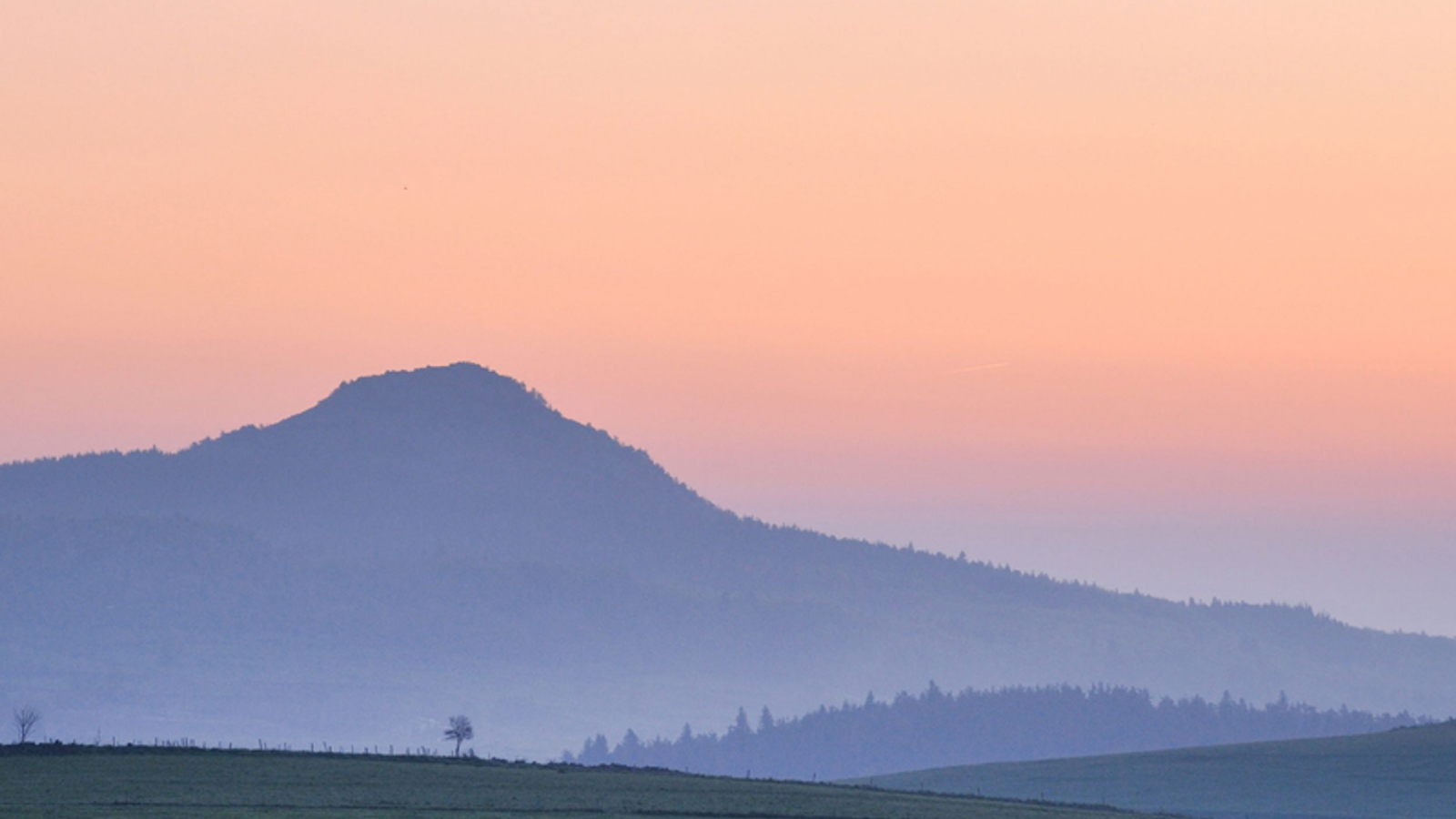 Pic du Lizieux au lever du soleil