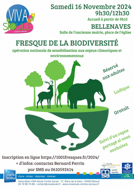 Fresque de la biodiversité