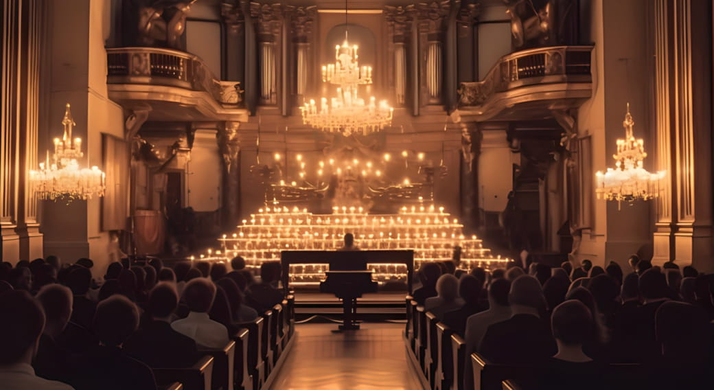 Concerts 1001 Nuits - Chopin & Beethoven à l'Église Saint-Genès des Carmes