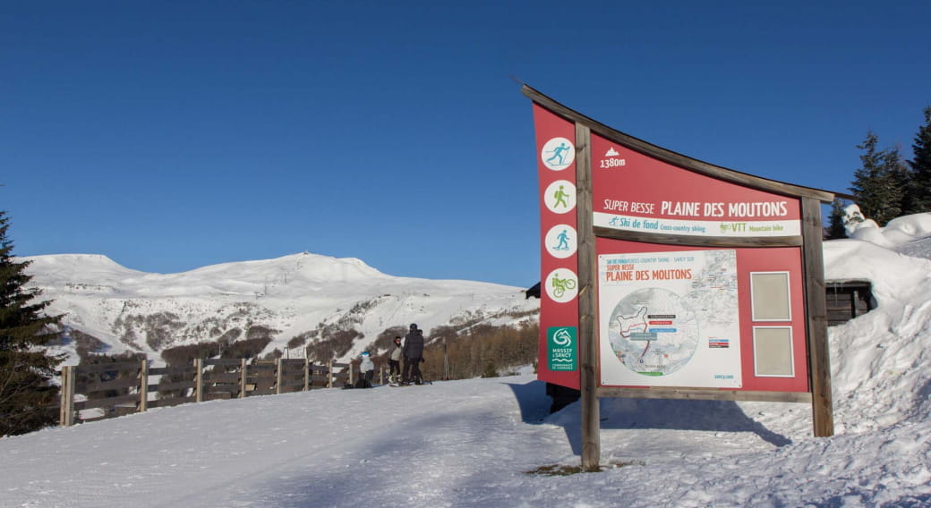 Ski de Fond - Secteur Super-Besse - Plaine des Moutons