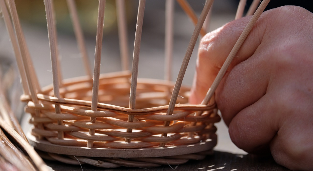 Semaine gourmande : atelier vannerie