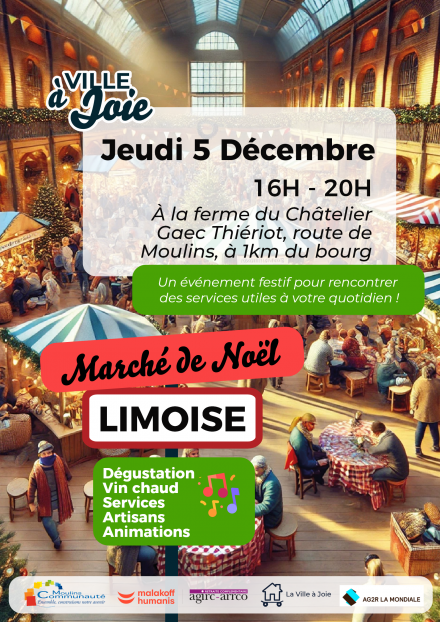 Ville à Joie s'invite au marché de Noël