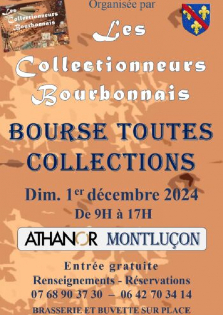 Salon : Bourse toutes collections