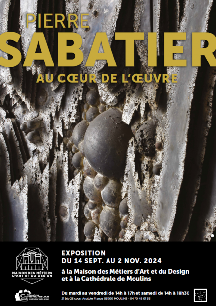 JEP 2024 - Dédicace du livre PIERRE SABATIER - Maison des Métiers d'Art et du Design