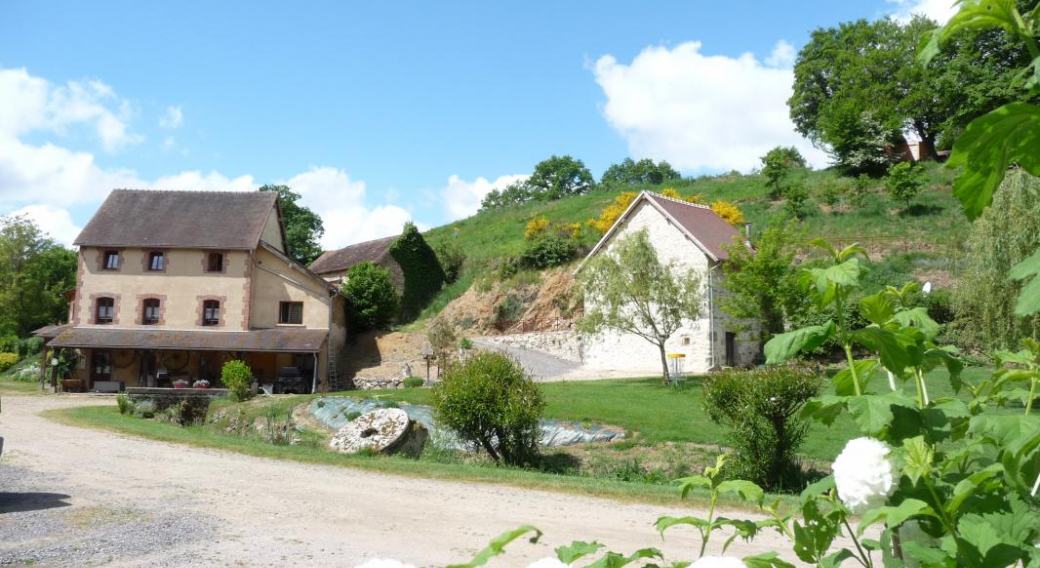 Gîte du Moulin à Vernusse dans l'Allier en Auvergne