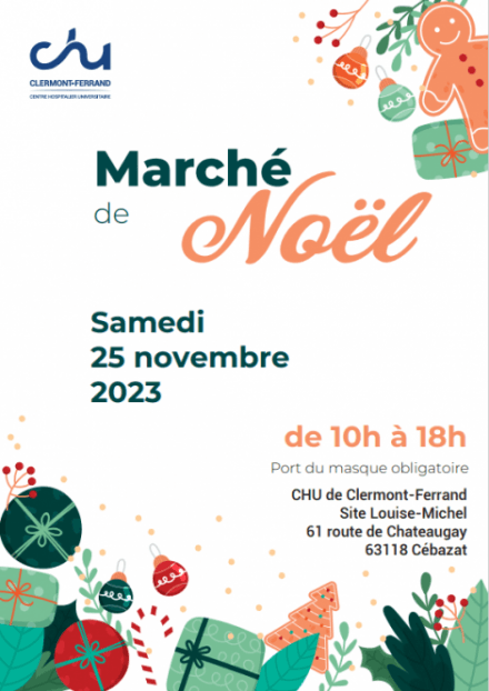 Marché de Noël du CHU Louise-Michel