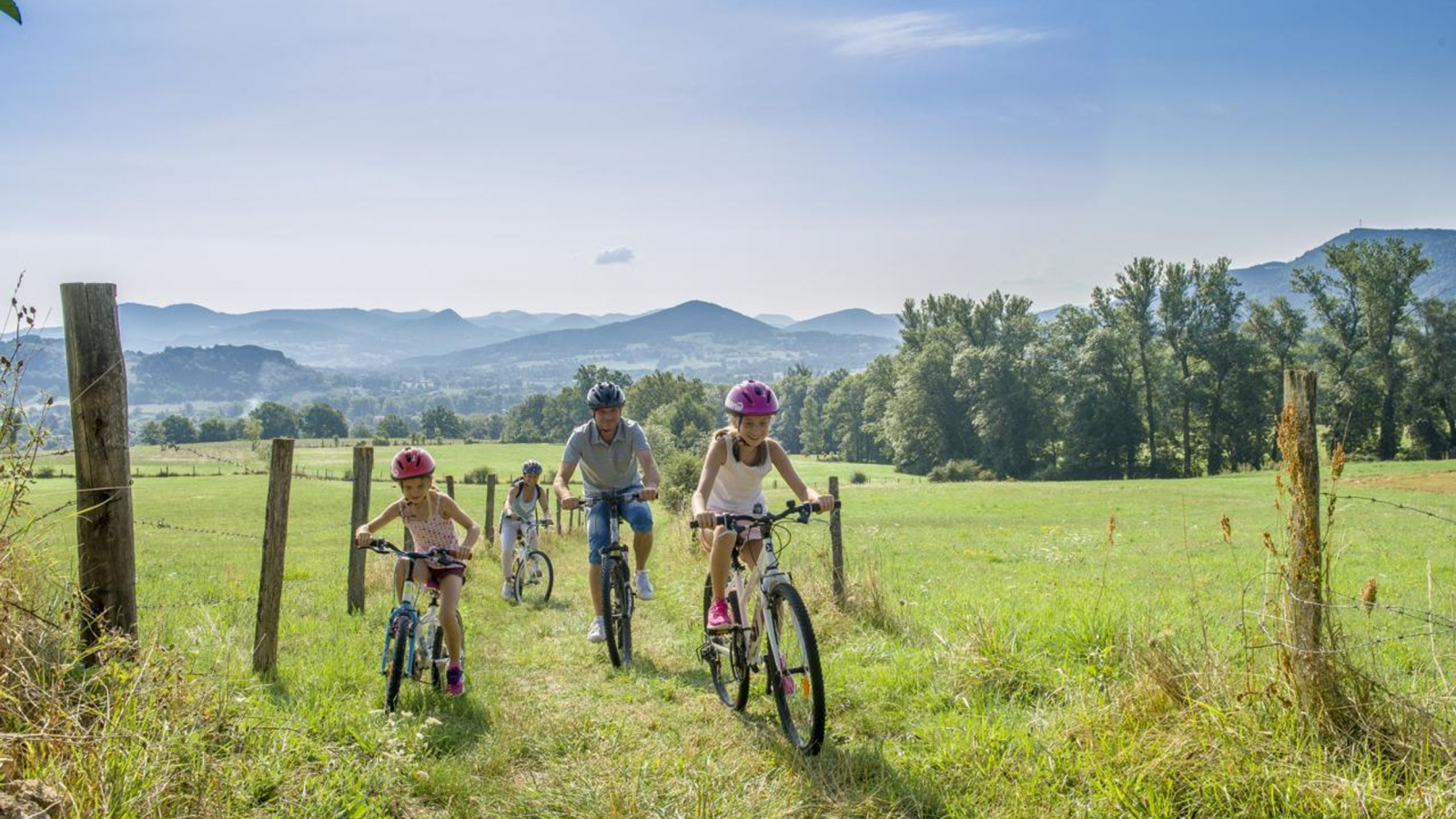 En famille sur les chemins