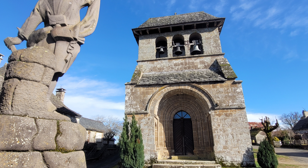 Église Saint-Victor et Sainte Madeleine de Chastel Marlhac