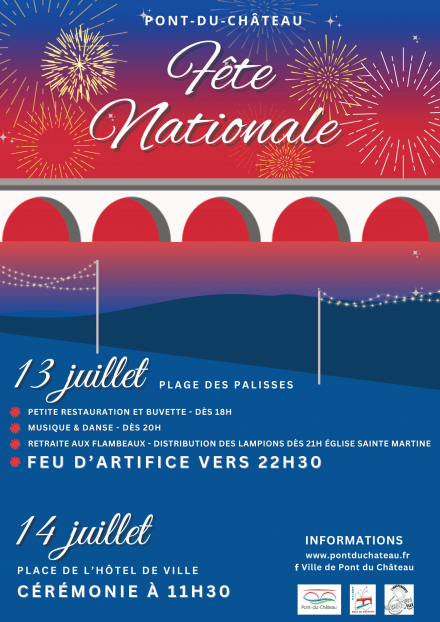 Fête nationale à Pont-du-Château