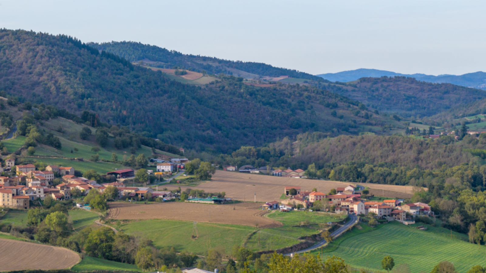 Vallée de l'Allier près de St-Ilpize