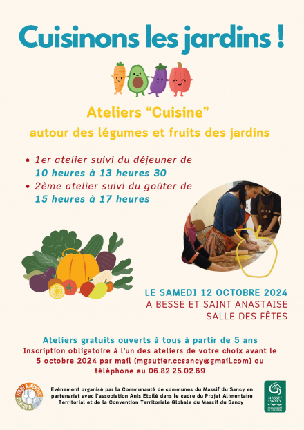 Cuisinons les jardins !