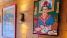 Mini Exhibition 'When Frida Kahlo meets Gustav Klimt'.