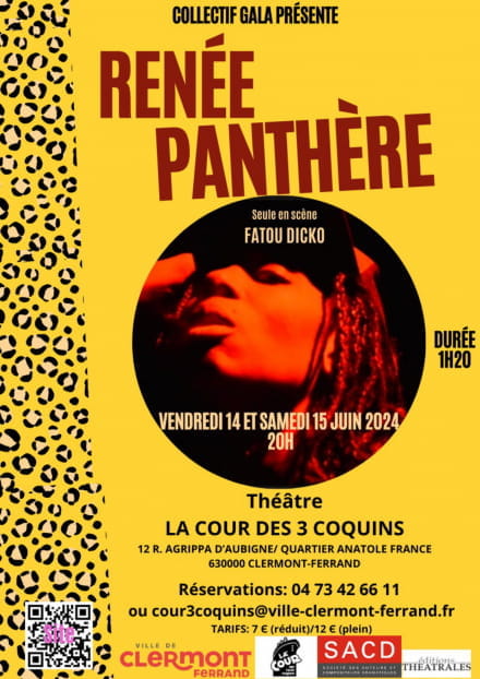 Renée Panthère - Gare à l'Art | La Cour des Trois Coquins