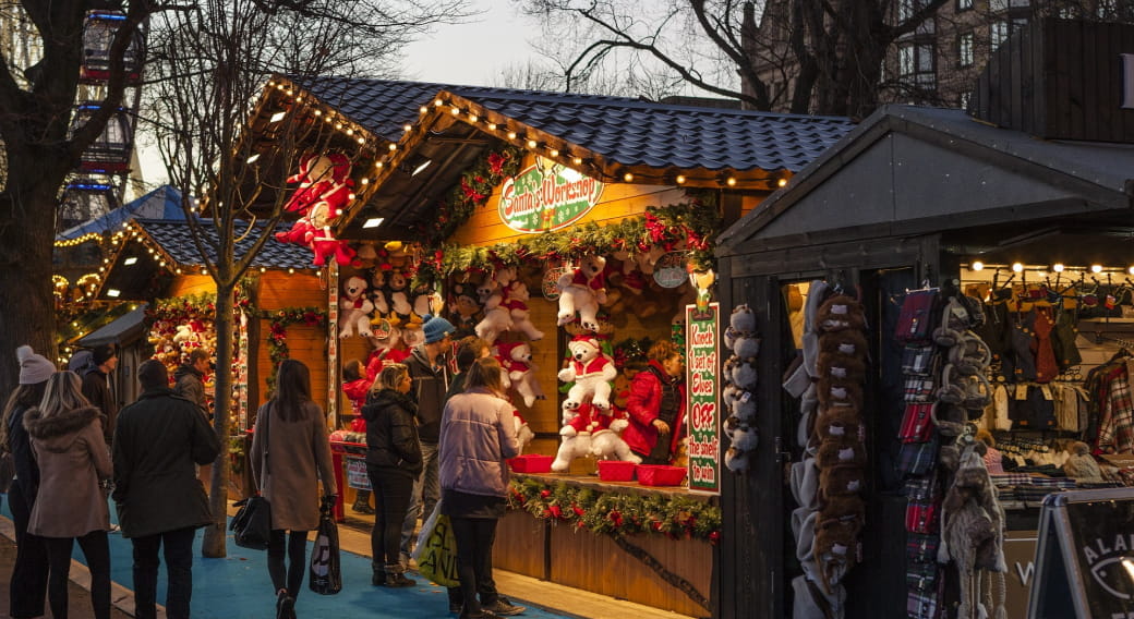 Marché de Noël au Mazonric