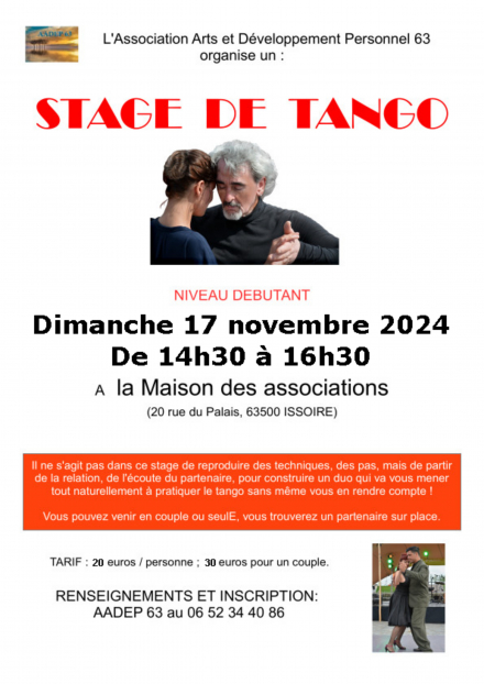 Stage de tango