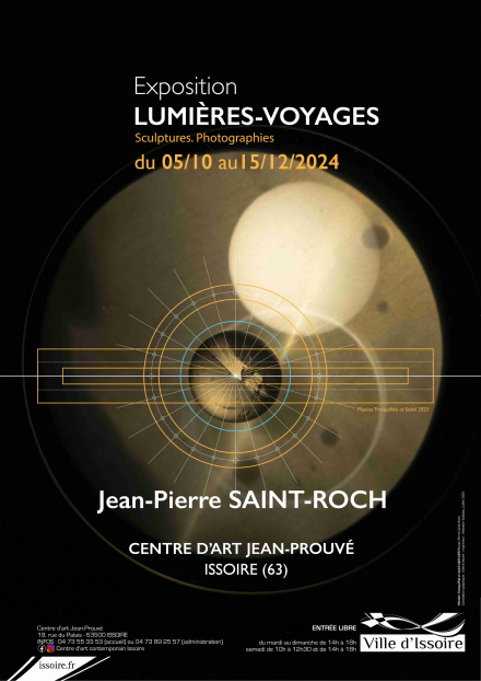 Exposition 'Lumières.Voyages' de l'artiste Jean-Pierre Saint-Roch