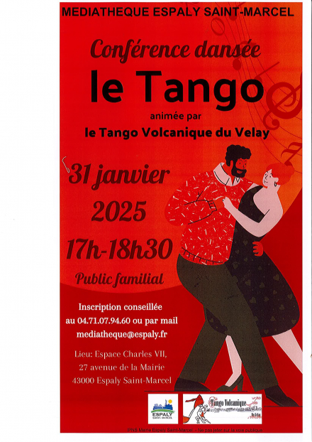 Conférence dansée Le Tango