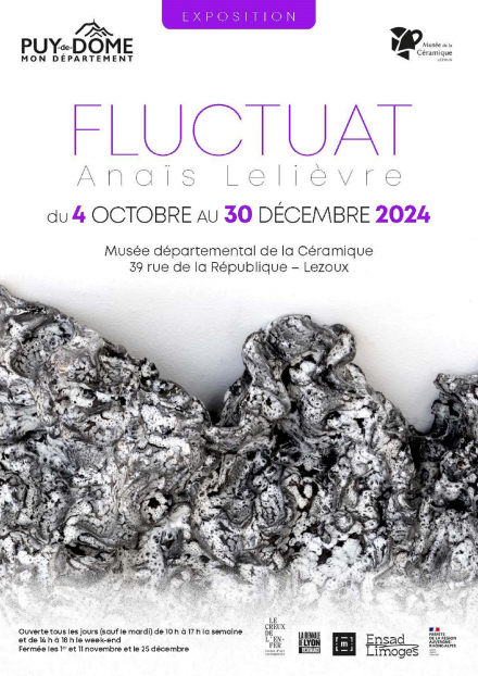 Affiche de l'exposition 'FLUCTUAT'