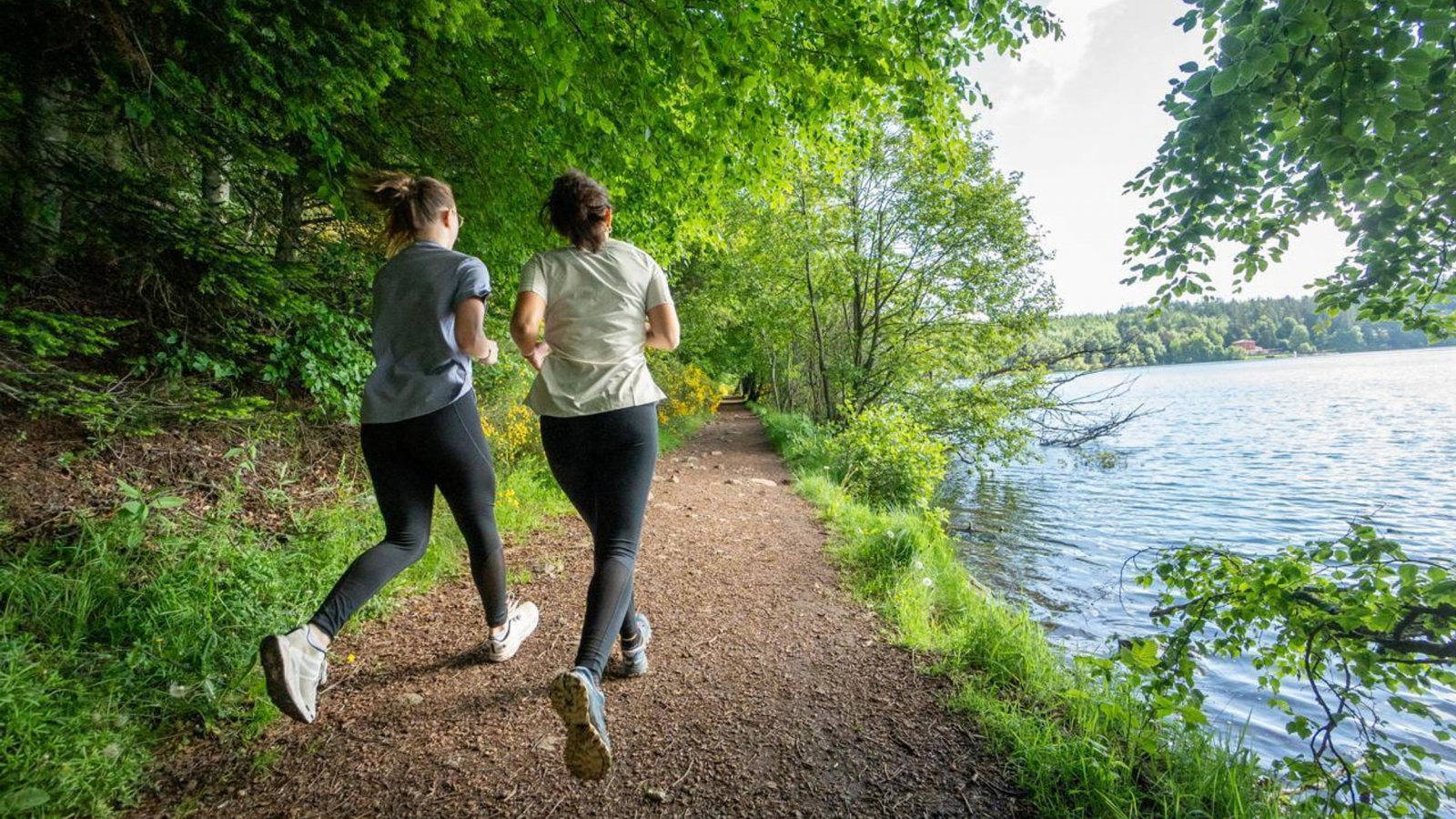 Course au Lac du Bouchet