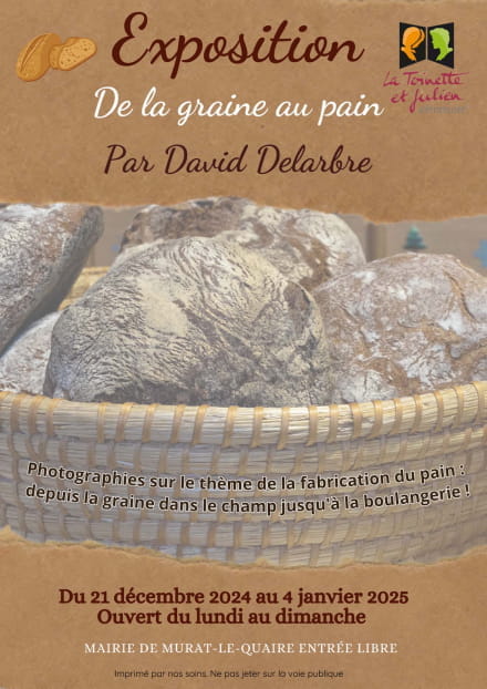 Exposition : De la graine au pain