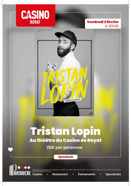 Show de Tristan Lopin | Casino de Royat