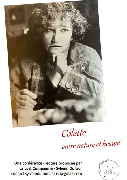 Conférence - lecture : Colette, entre nature et beauté