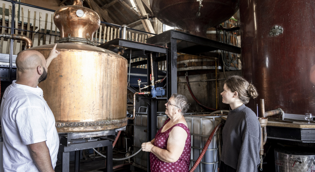 Visite de distillerie et dégustation de spiritueux