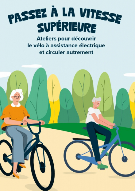 Séniors : Ateliers pour découvrir le vélo à assistance électrique