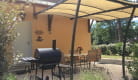 Terrasse avec un barbecue