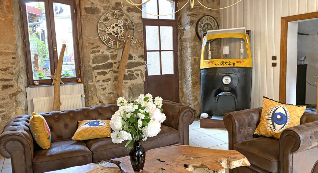 La maison porte bonheur, dans l'Allier en Auvergne