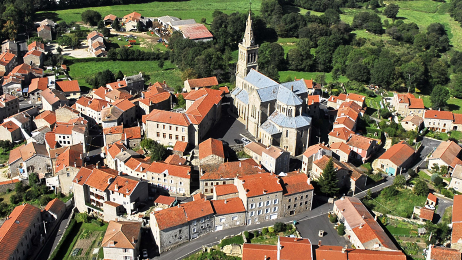 Lapte vue du ciel