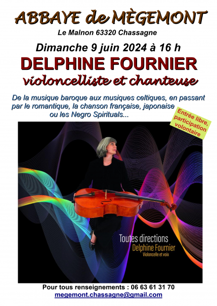 Concert violoncelle et chants