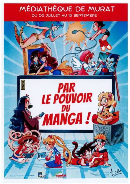 Exhibition '¨Par le Pouvoir du Manga' (By the Power of Manga)