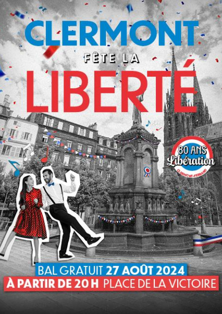 Célébration des 80 ans de la libération de la ville de Clermont-Ferrand