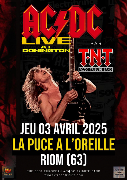 TNT (AC/DC TRIBUTE BAND) - La Puce a l'Oreille