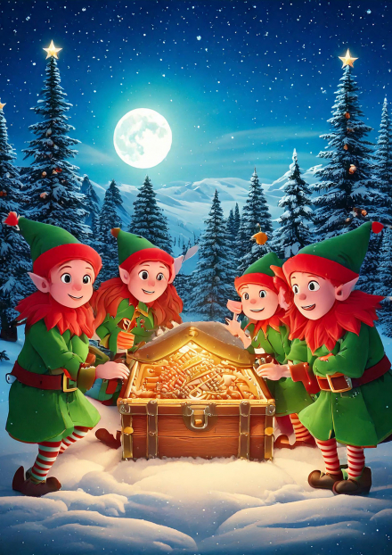 Elf treasure hunt