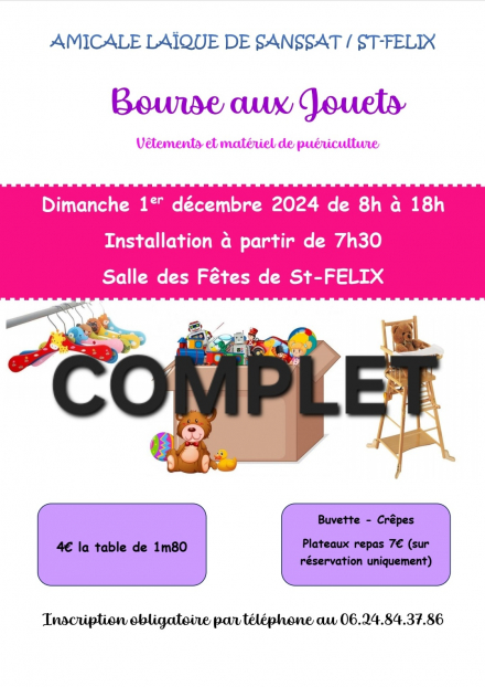 Bourse aux jouets