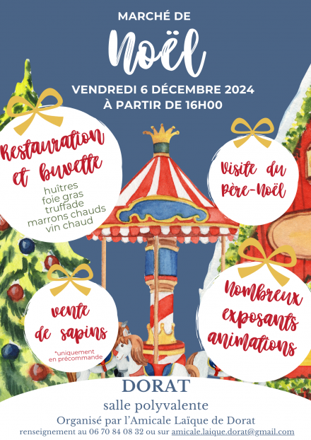 Marché de Noël Dorat