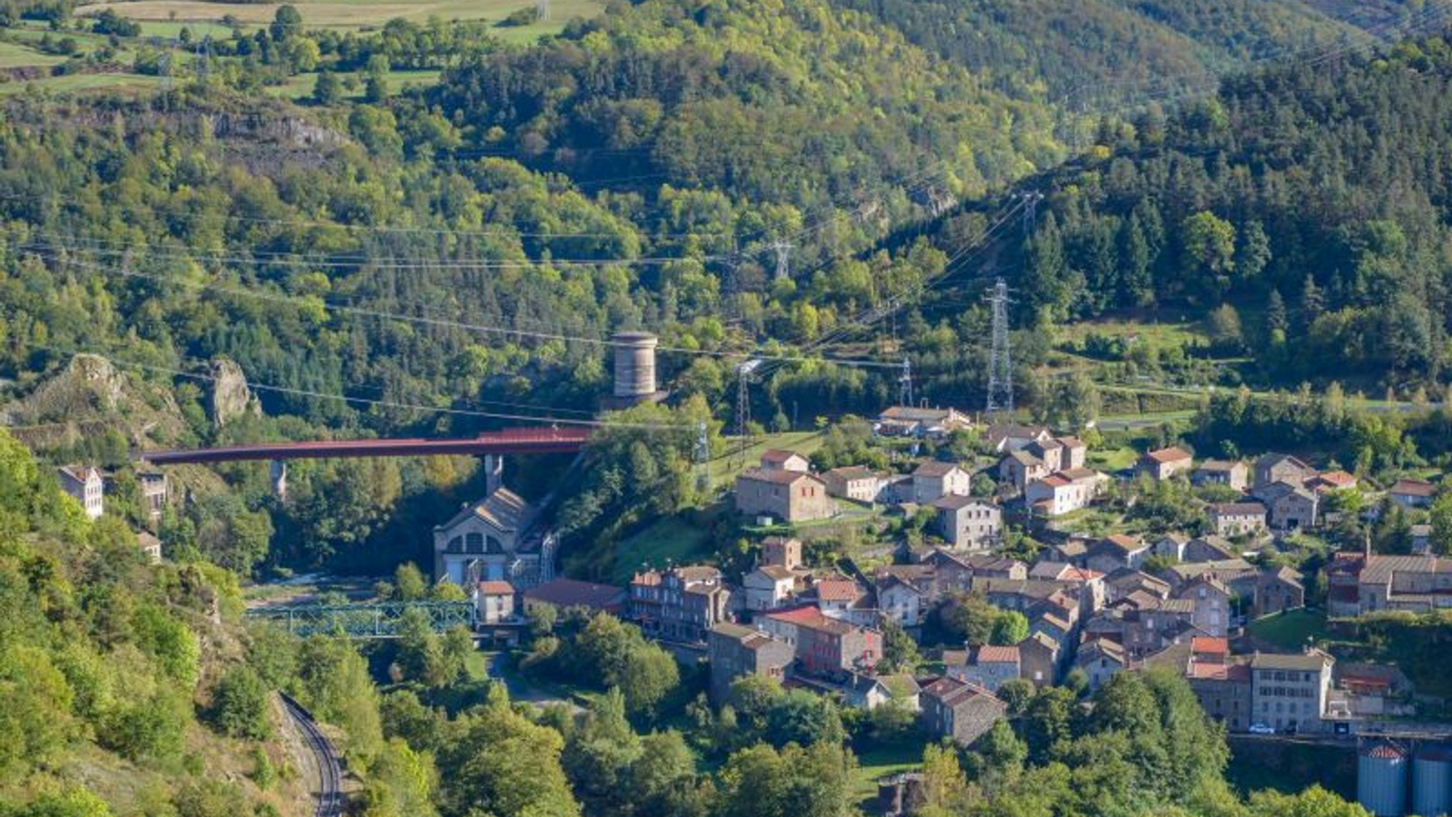 Vue sur Monistrol-d'Allier