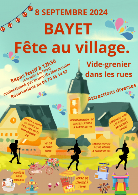 Fête au village Bayet