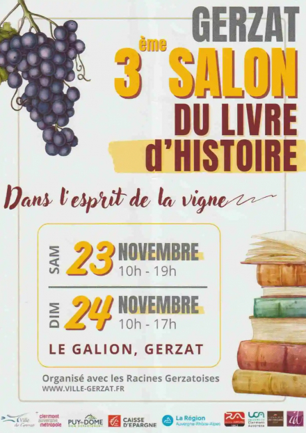 Salon du livre | Salon du Livre d’Histoire de Gerzat