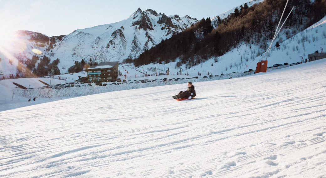 Piste de luge - Sancy Park