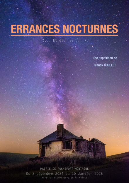 Errances nocturnes de Franck Maillet