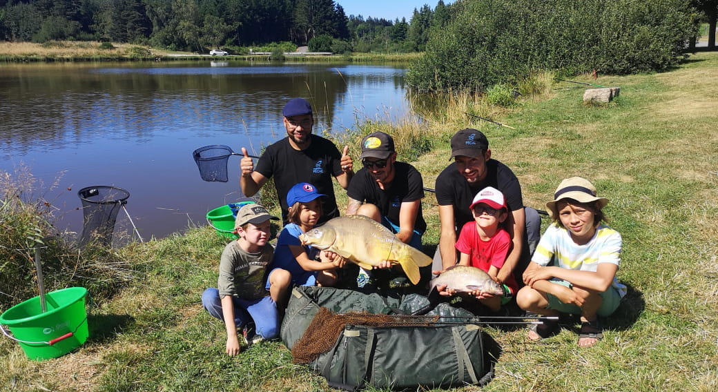 Pêche au plan d'eau de Leignecq