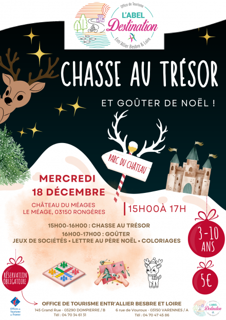 Chasse au trésor de noël