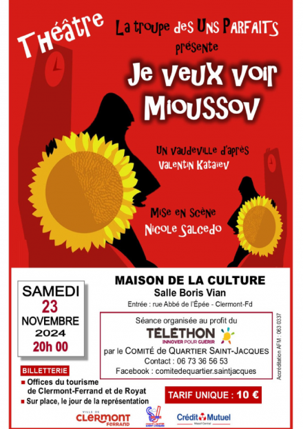 Je veux voir Mioussov | Maison de la Culture