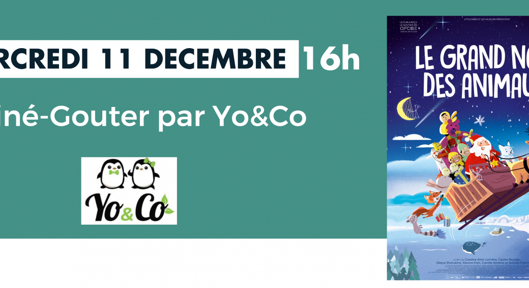 Ciné-Goûter : Le Grand Noël des animaux | Cinéma CGR Les Ambiances