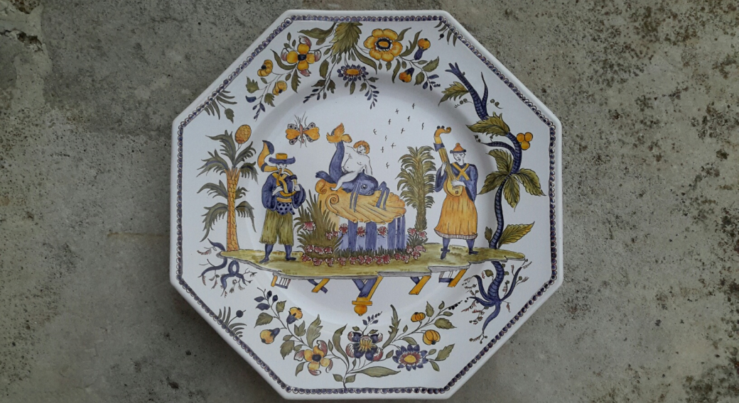 Atelier - Mon assiette en porcelaine